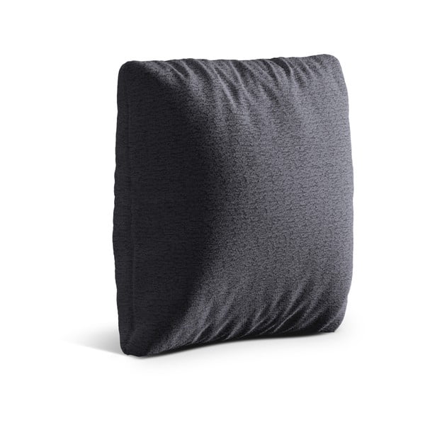 Tumši pelēks dīvāna spilvens no buklē auduma Kemi – Cosmopolitan Design-image-1