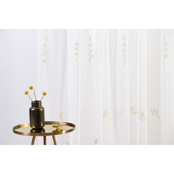 Krēmkrāsas dienas aizkars 140x245 cm Melissa – Mendola Fabrics-image-1