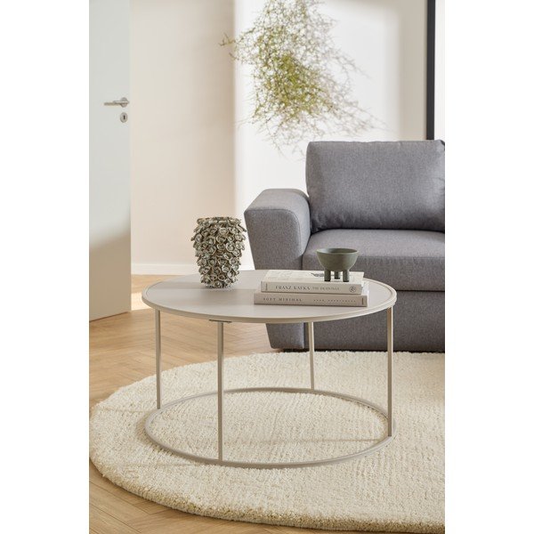 Pelēks tērauda apaļš žurnālgaldiņš ø 80 cm Seaford – Actona-image-1