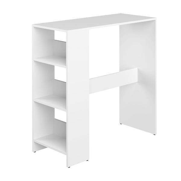 Balts bāra galds 94x40 cm Gavarnie - TemaHome 