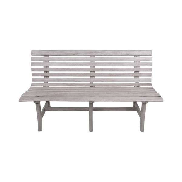 Pelēks masīvkoka dārza sols Mandalay – Garden Pleasure-image-2