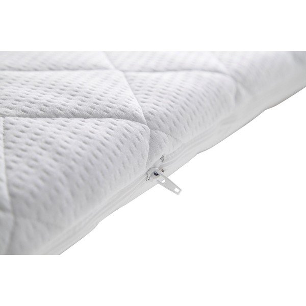 Mīksts putu matrača aizsargpārvalks ar noņemamu pārklāju 160x200 cm – Meise Möbel-image-2