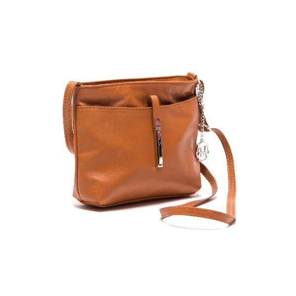 Ādas rokassoma Roberta M 241s Cognac-image-2