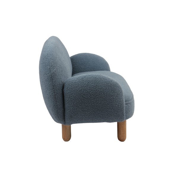 Zils bērnu atpūtas krēsls no buklē auduma Rocky – Vipack-image-4