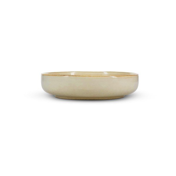Bēšs servēšanas akmensmasas šķīvis Meridian – Salt&Pepper-image-2