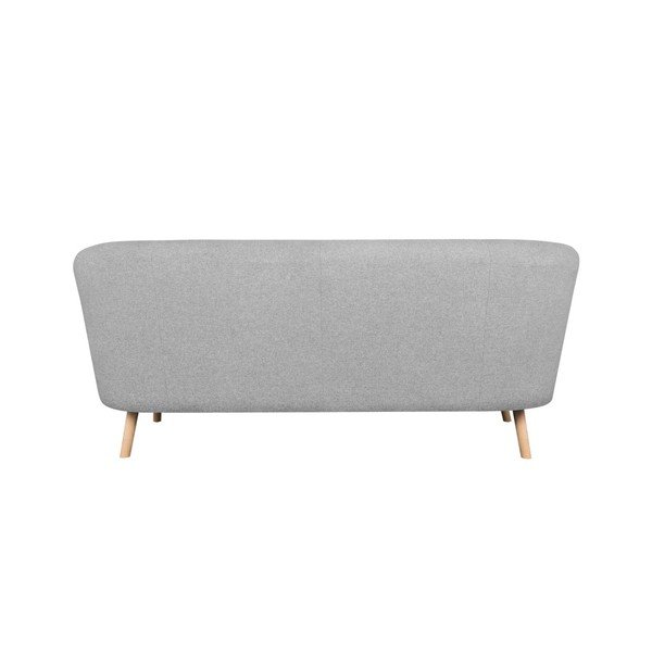 Gaiši pelēks trīsvietīgs dīvāns Kooko Home Pop-image-3