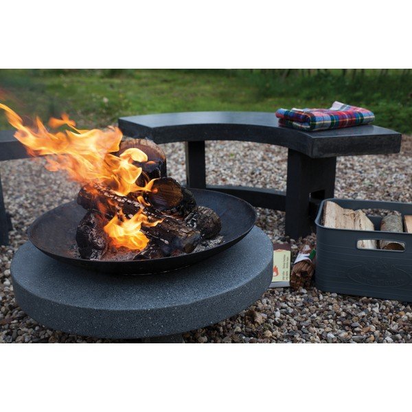 Granīta soliņš kamīnam Esschert Design-image-3