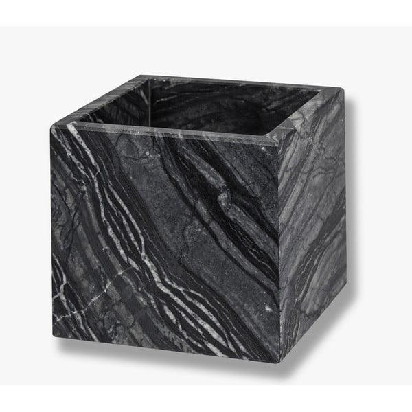 Tumši pelēks marmora vannas istabas organizators vates plāksnītēm Marble – Mette Ditmer Denmark