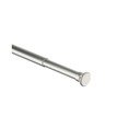 Matētas sudraba krāsas dušas aizkaru stanga 106 - 182 cm Chroma – Umbra