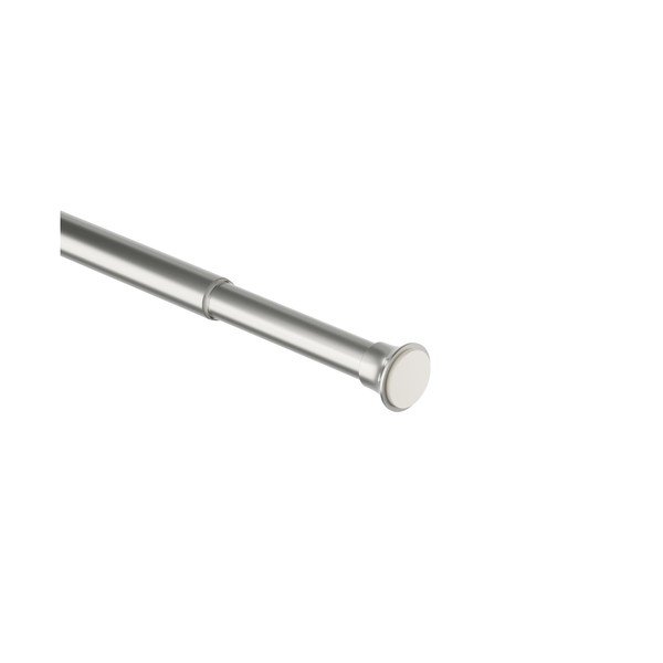Matētas sudraba krāsas dušas aizkaru stanga 106 - 182 cm Chroma – Umbra