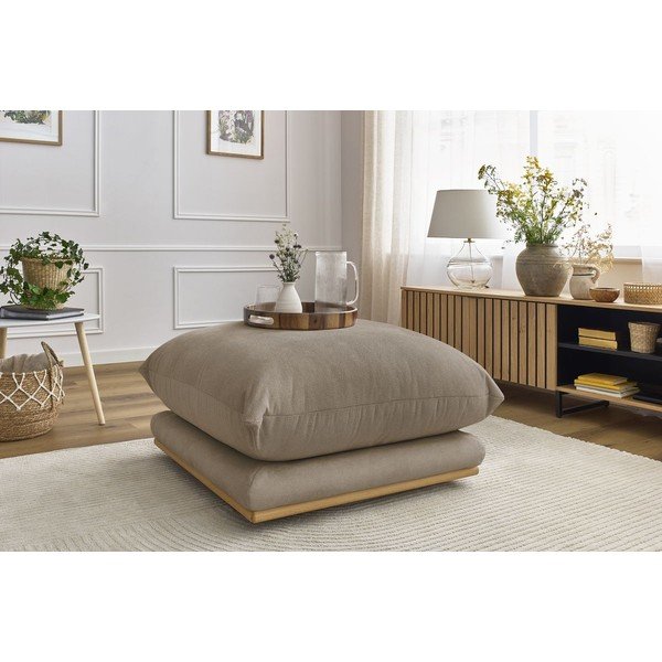 Bēšs kāju soliņš Ernest – Bobochic Paris-image-1