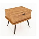 Dabīga toņa naktsgaldiņš no ozolkoka Kula – The Beds