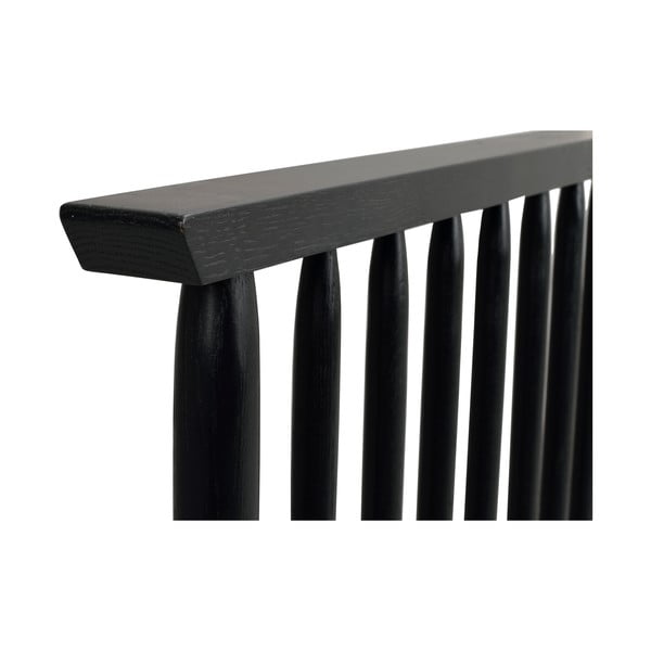 Melns ozolkoka galvgalis 194x84 cm Riggins – Rowico-image-4