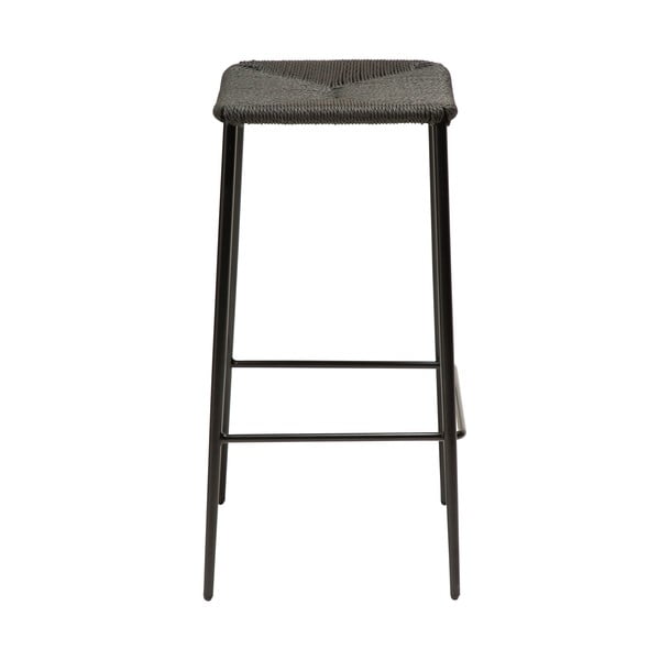 Melna bāra taburete (sēdekļa augstums 68 cm) Stiletto – DAN-FORM Denmark-image-4
