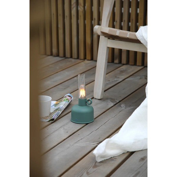 Tumši zaļa LED galda lampa (augstums 22 cm) Astrid – Markslöjd-image-2