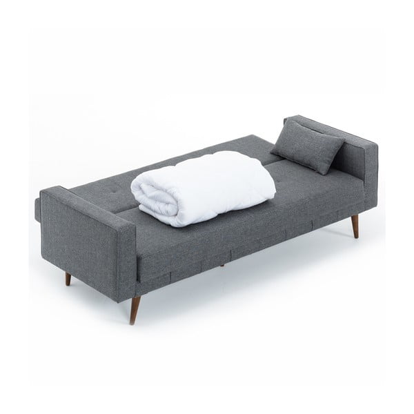 Pelēks izvelkamais dīvāns Balcab Home Ivonne-image-2