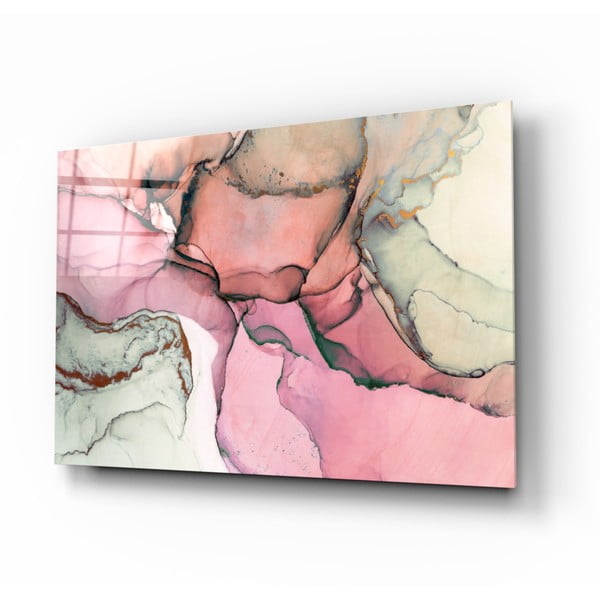 Stikla glezna Insigne Rose Marble Pattern, 110 x 70 cm