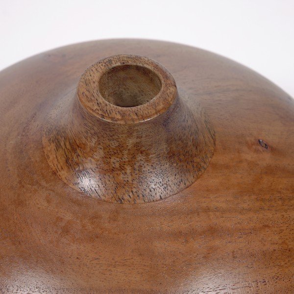 Vāze no akācijas koka Kave Home Tyara, augstums 10 cm-image-2