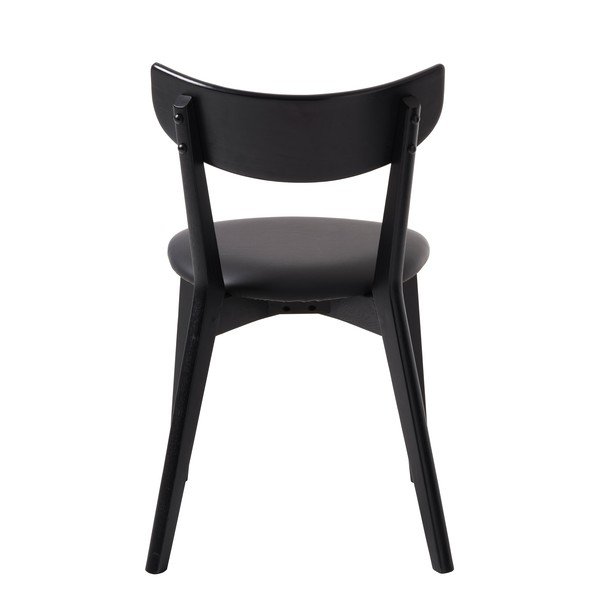 Melni pusdienu krēsli (2 gab.) Pero – Unique Furniture-image-4