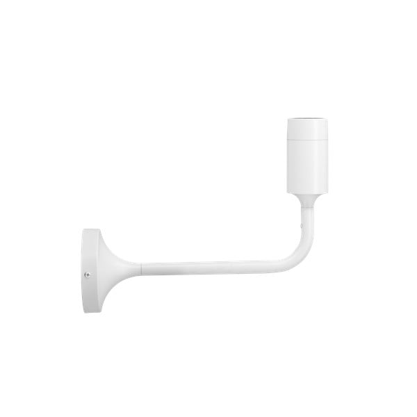 Balta metāla sienas lampa bez abažūra Santé – UMAGE-image-2