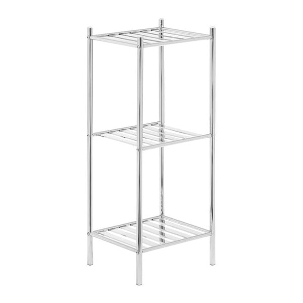 Sudraba krāsas vannas istabas plaukts 33x78 cm – Premier Housewares-image-3