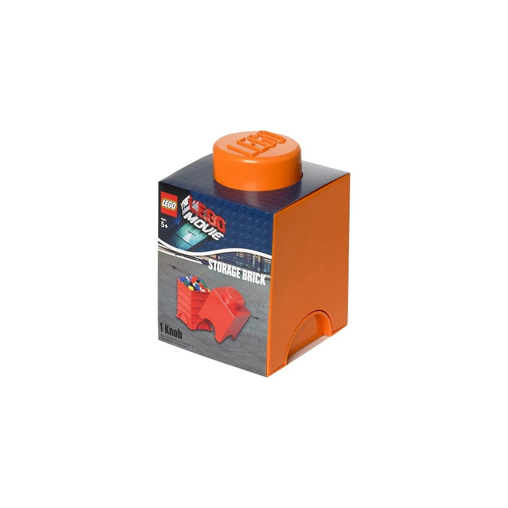Lego Movie glabāšanas kaste, oranža