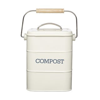 Balta kompostējamo atkritumu tvertne Kitchen Craft Living Nostalgia, 3 l