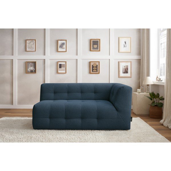 Tumši zils dīvāna modulis (labais stūris) Kleber – Bobochic Paris-image-1