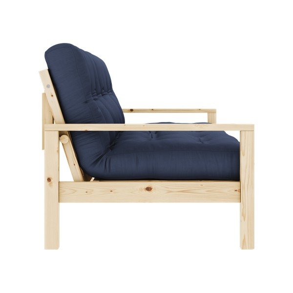 Tumši zils salokāms dīvāns 205 cm Knob – Karup Design-image-4