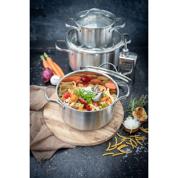 Nerūsējošā tērauda trauku komplekts (9 gab.) Horizon – ELO-image-2