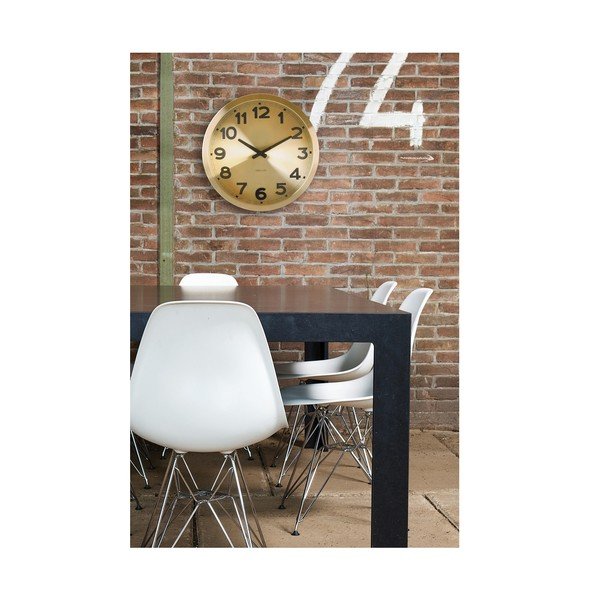 Pulkstenis Present Time Zelta skaitļi-image-1
