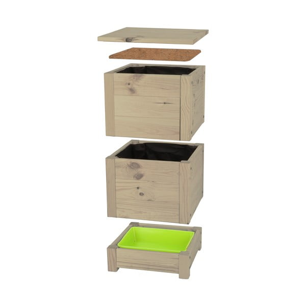 Brūns kompostētājs Worm – Esschert Design-image-1