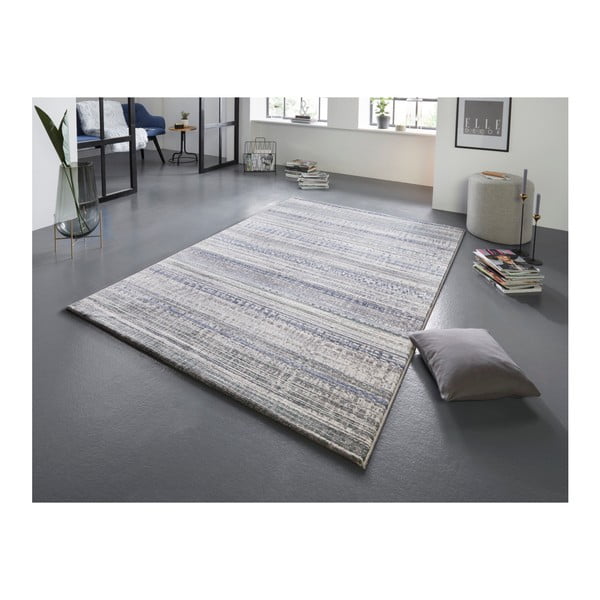 Pelēks un zils paklājs Elle Decoration Arty Cachan, 120 x 170 cm-image-1