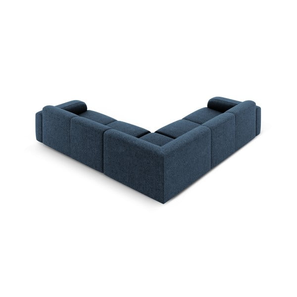 Tumši zils stūra dīvāns (ar maināmu stūri/L veida) Molino – Micadoni Home-image-3