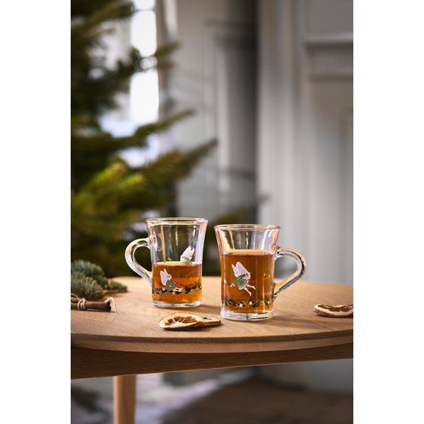 Stikla krūzes (2 gab.) ar Ziemassvētku motīvu 230 ml Christmas – Holmegaard-image-1