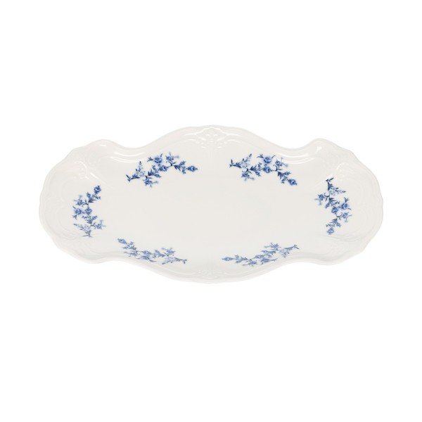 Servēšanas porcelāna paplāte ø 25 cm Retro – BonBistro-image-2