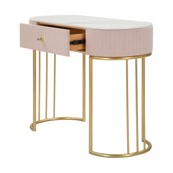 Rozā konsoles galds 100x40 cm Montpellier – Mauro Ferretti-image-3