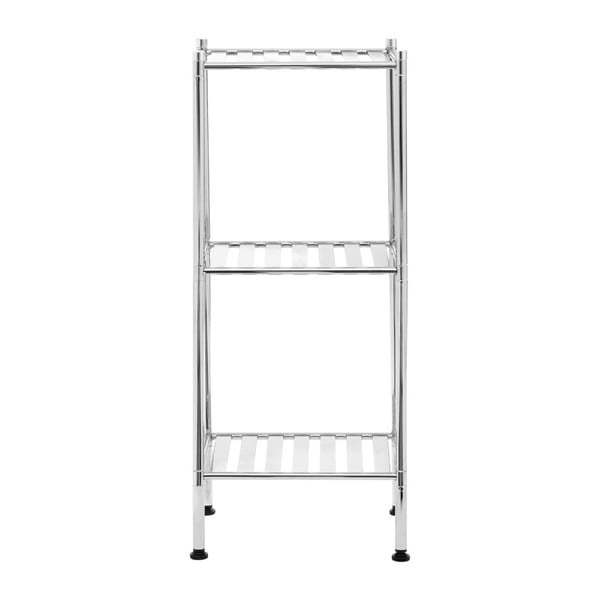 Sudraba krāsas vannas istabas plaukts 34x80 cm – Premier Housewares-image-1