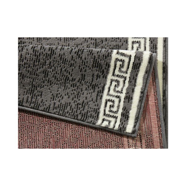 Pelēks paklājs ar baltām detaļām Hanse Home Ornaments, 80 x 450 cm-image-2