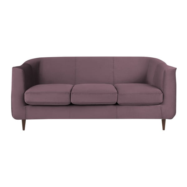 Violets samta dīvāns Kooko Home Glam, 175 cm