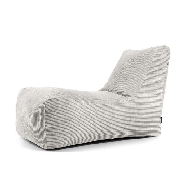 Krēmkrāsas velveta sēžammaiss Lounge – SLOWDOWN
