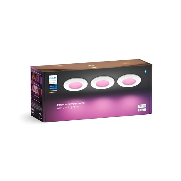 LED viedā griestu lampa (3 gab.) 8 W Slim – Philips Hue-image-4