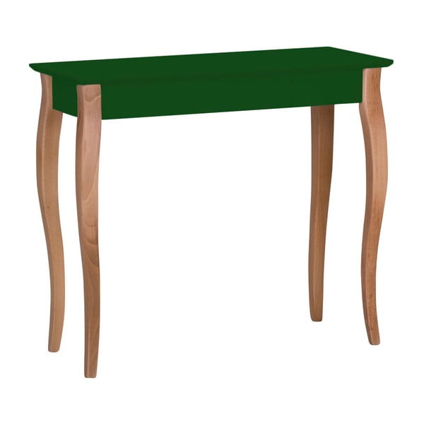 Tumši zaļš Ragaba Lillo konsoles galds, platums 85 cm
