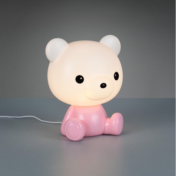 Rozā bērnu galda lampa Cutie – Reality-image-1