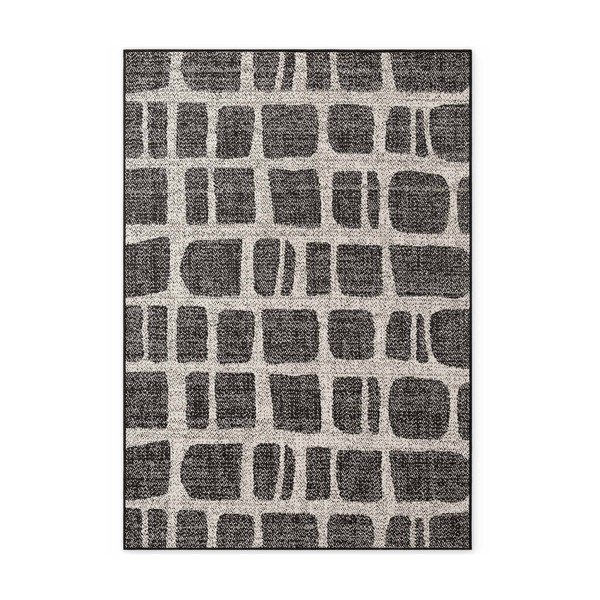 Melns/krēmkrāsas iekštelpu un āra paklājs 160x230 cm Haringey Ruskin – Ted Baker