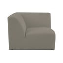Gaiši brūns modulārais dīvāns no buklē auduma (ar maināmu stūri) Roxy – Scandic