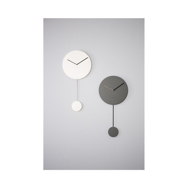 Balts sienas pulkstenis Zuiver-image-2