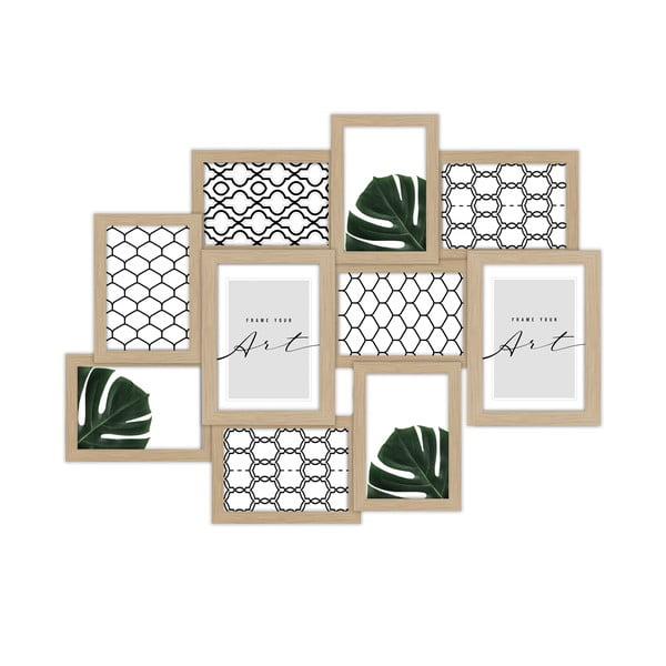 Dabīga toņa piekarināms foto rāmis 58x46 cm Beech – knor