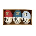 Ballīšu piederumi (3 gab.) Pirate Skulls Surprise Balls – Meri Meri