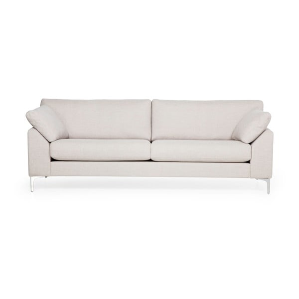 Krēmkrāsas dīvāns Scandic Garda, 225 cm
